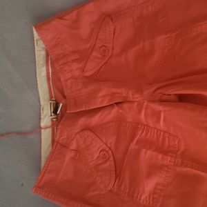 Gap sz 4 orange capri cargo pants